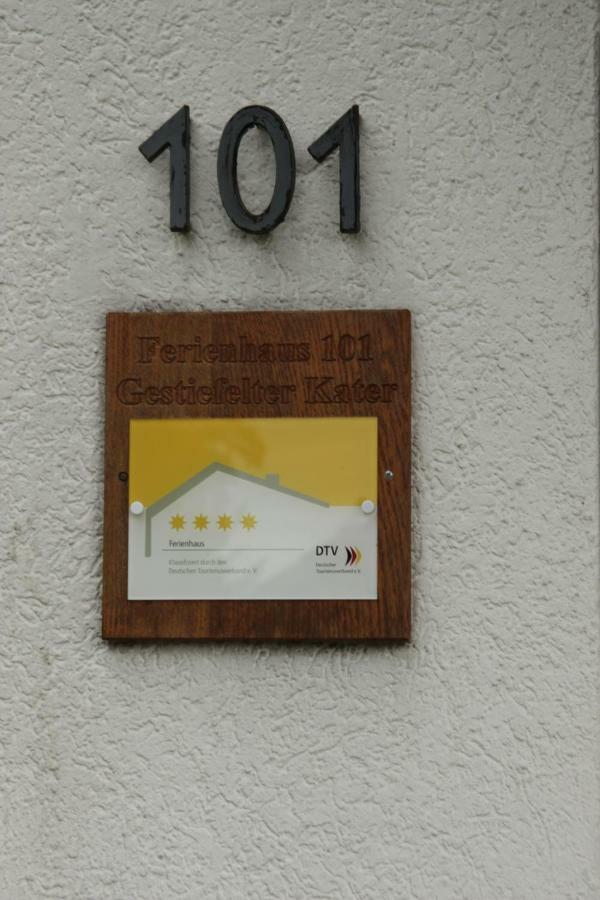 Ferienhaus "Gestiefelter Kater" Am See Im Bergland Kirchheim (Hessen) Exterior foto